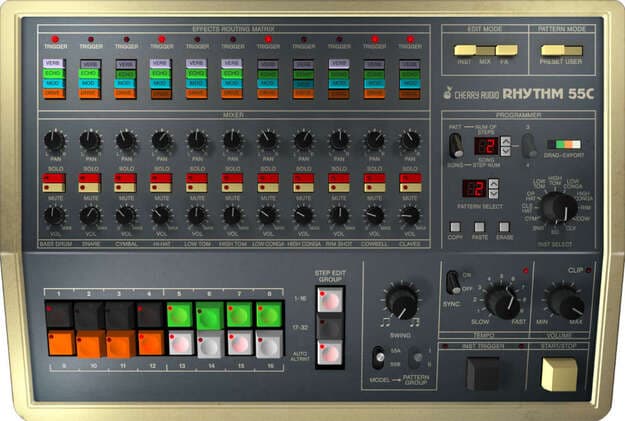 KR-55C Drum Machine