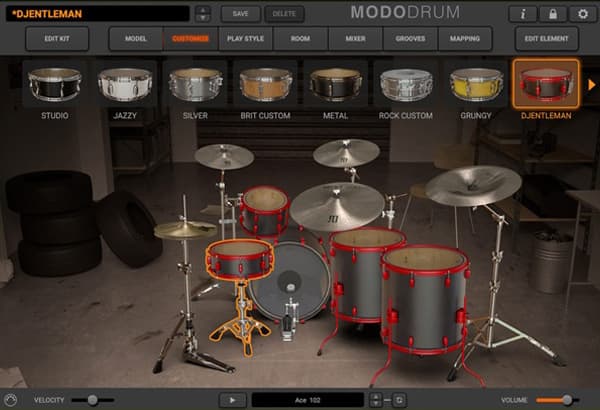 MODO DRUM Kit - Djentleman