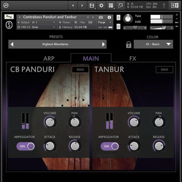 Origins Vol.10: Contrabass Panduri & Tanbur